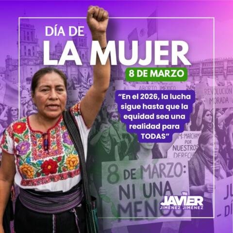 Javier Jiménez destaca importancia de fortalecer derechos de las mujeres