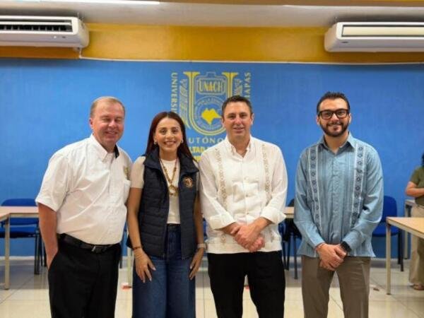 Fortalece UNACH vínculos de cooperación con la Embajada de Estados Unidos Fortalece UNACH vínculos de cooperación con la Embajada de Estados Unidos