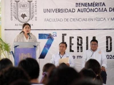 Todo un éxito la 7a. Feria de Ciencias organizada por la UNACH
