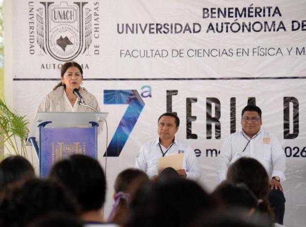 Todo un éxito la 7a. Feria de Ciencias organizada por la UNACH