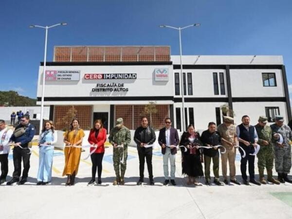 Eduardo Ramírez y Jorge Llaven inauguran instalaciones de la Fiscalía de Distrito Altos en San Cristóbal