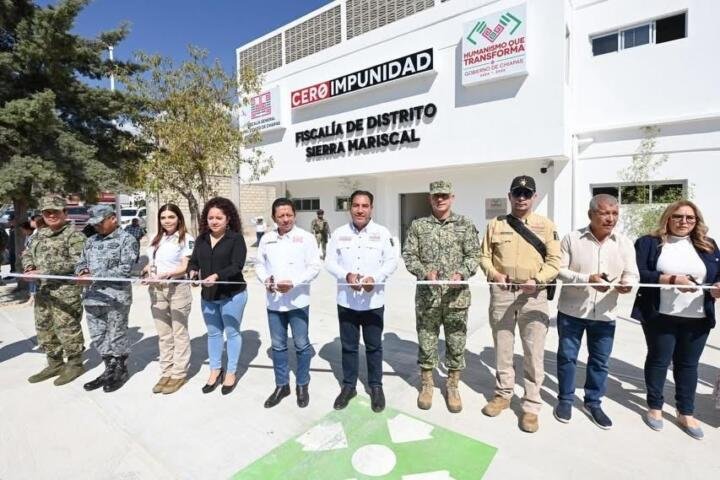Eduardo Ramírez inaugura primera etapa de la construcción de la Unidad Administrativa en Motozintla