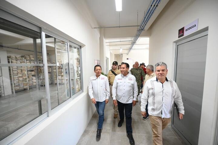 Eduardo Ramírez inaugura primera etapa de la construcción de la Unidad Administrativa en Motozintla