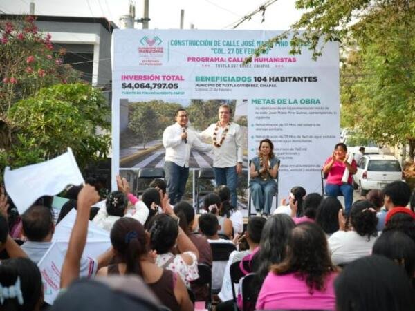Arranca el programa Calles Humanistas en la colonia 27 de Febrero