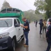 SMyT realiza operativo de inspección, supervisión y vigilancia en Tumbalá