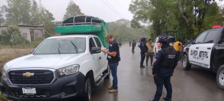 SMyT realiza operativo de inspección, supervisión y vigilancia en Tumbalá SMyT realiza operativo de inspección, supervisión y vigilancia en Tumbalá