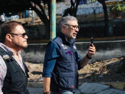Angel Torres encabeza programa Colonias al 100 en San José Chapultepec