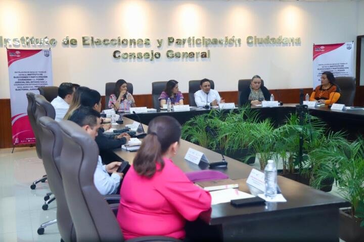 Avanzan trabajos interinstitucionales rumbo a elecciones judiciales en Chiapas