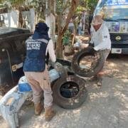 Más de mil toneladas de cacharro, escombro, y 5 mil llantas recolectadas, con Chuleando Tuxtla: Angel Torres