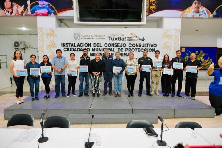 Día histórico en Tuxtla; se conforma el primer Consejo Consultivo Municipal de Protección y Bienestar Animal Día histórico en Tuxtla; se conforma el primer Consejo Consultivo Municipal de Protección y Bienestar Animal