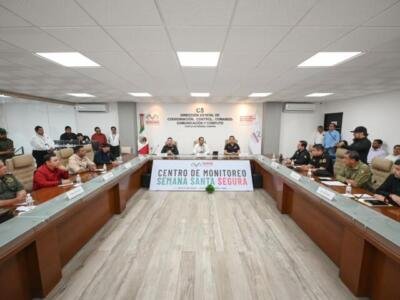 Eduardo Ramírez coordina acciones para garantizar atención y auxilio en Semana Santa