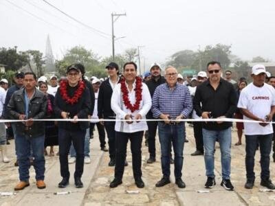 Eduardo Ramírez inaugura camino Berriozábal-Vistahermosa en beneficio de 39 mil habitantes