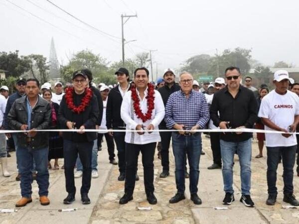 Eduardo Ramírez inaugura camino Berriozábal-Vistahermosa en beneficio de 39 mil habitantes