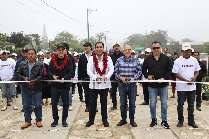 Eduardo Ramírez inaugura camino Berriozábal-Vistahermosa en beneficio de 39 mil habitantes