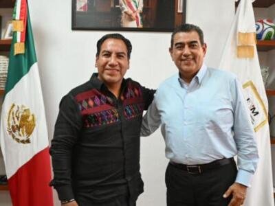 Eduardo Ramírez reafirma coordinación con el comisionado del INM para atender a personas migrantes