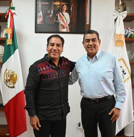 Eduardo Ramírez reafirma coordinación con el comisionado del INM para atender a personas migrantes