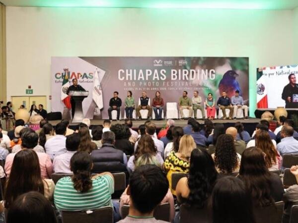 Eduardo Ramírez inaugura el Chiapas Birding and Photo Festival 2026
