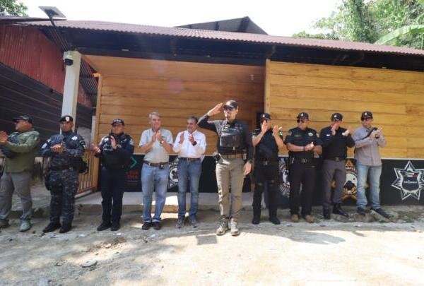 Secretario de Seguridad del Pueblo inaugura Módulo de Vigilancia y Seguridad en la zona media alta de Tapachula