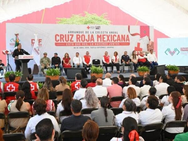 Poder Judicial se suma con solidaridad a la colecta anual de la Cruz Roja Mexicana