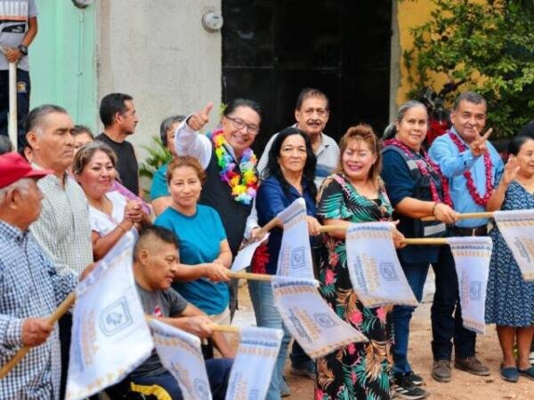 Inicia una obra más en colonia Patria Nueva, como parte del Programa Calles Felices