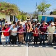 Llegan más Calles Felices a Copoya; inaugura Angel Torres más de 500 metros lineales