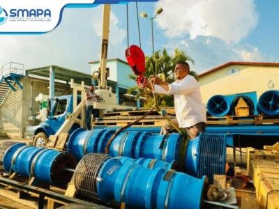 Tuxtla fortalece las plantas Ciudad del Agua y Los Pájaros con la adquisición de equipos de bombeo, con una inversión de 20 MDP