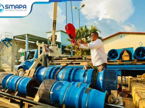 Tuxtla fortalece las plantas Ciudad del Agua y Los Pájaros con la adquisición de equipos de bombeo, con una inversión de 20 MDP