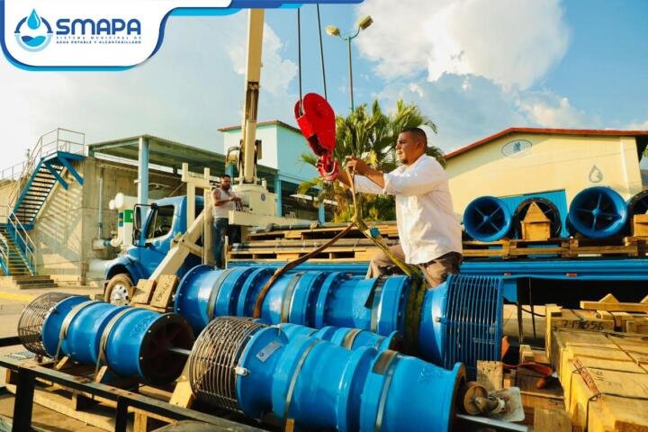 Tuxtla fortalece las plantas Ciudad del Agua y Los Pájaros con la adquisición de equipos de bombeo, con una inversión de 20 MDP