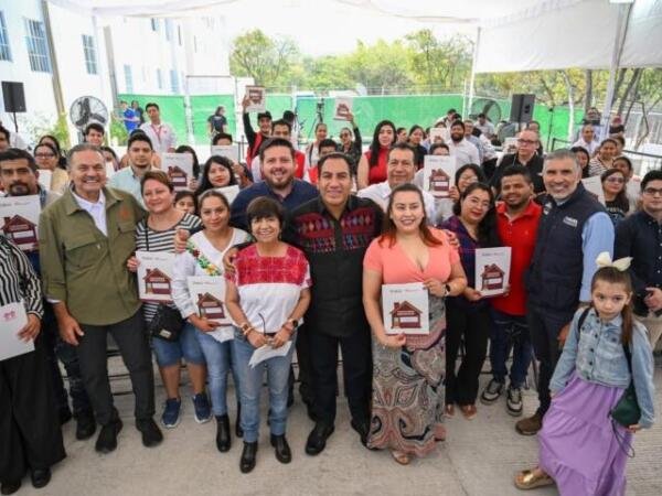 Eduardo Ramírez agradece a Claudia Sheinbaum impulso al bienestar con viviendas en Chiapas