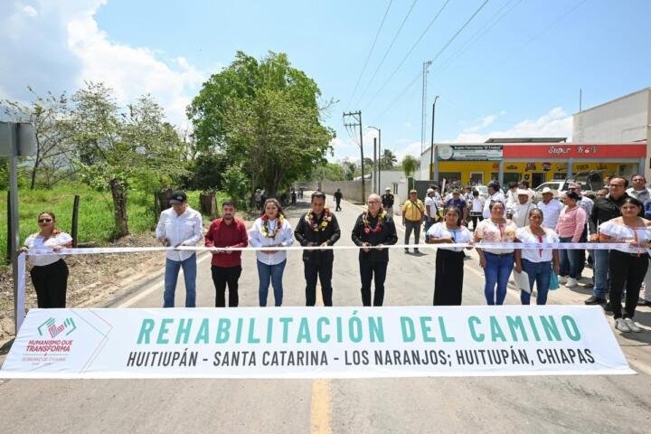 Eduardo Ramírez avanza en la rehabilitación de caminos en municipios de Chiapas