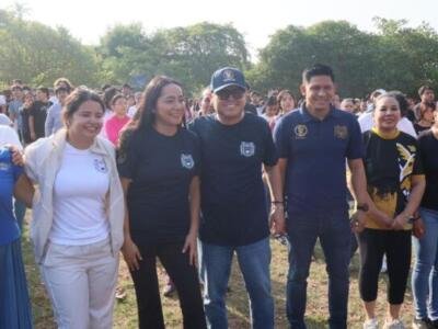 Más de 2 mil 500 integrantes de la comunidad UNACH participan en la 13ª Activación Física Universitaria