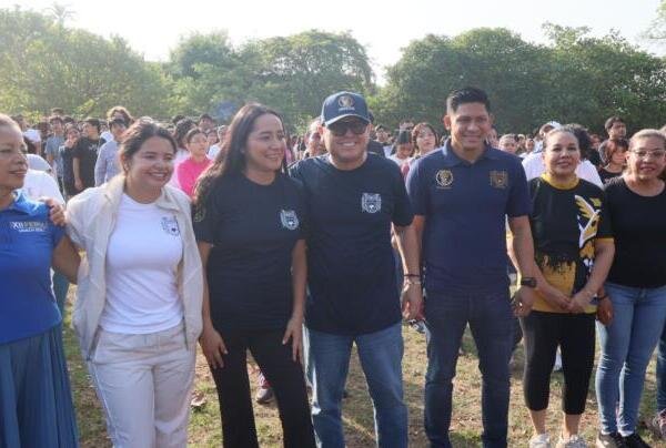 Más de 2 mil 500 integrantes de la comunidad UNACH participan en la 13ª Activación Física Universitaria