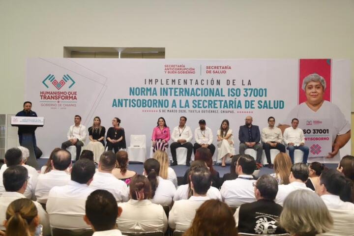 Chiapas avanza con firmeza en la construcción de una cultura anticorrupción
