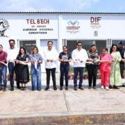 Eduardo Ramírez inaugura Albergue Regional “Tel B’ech” del DIF Chiapas y fortalece infraestructura educativa en Comitán
