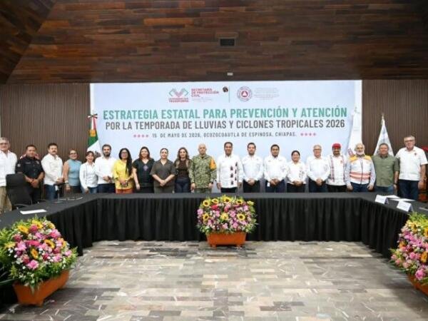 Eduardo Ramírez coordina estrategia estatal de protección civil para temporada de lluvias y ciclones tropicales