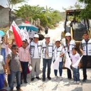 Paco Chacón arranca “Calles Humanistas” en la colonia Unidad Antorchista