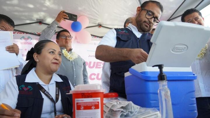 Chiapas logra primer lugar nacional en aplicación de vacunas