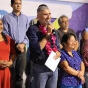 Angel Torres inaugura una calle más; ahora en Montecristo