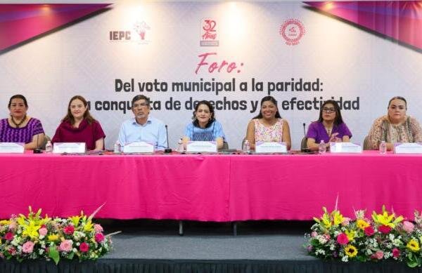Conmemora IEPC el 101 aniversario del voto femenino en Chiapas