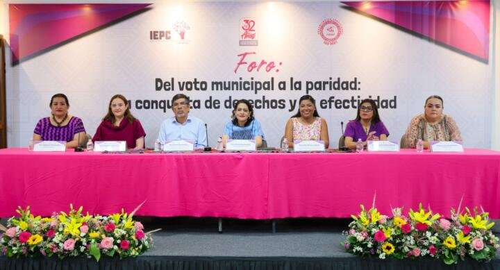 Conmemora IEPC el 101 aniversario del voto femenino en Chiapas