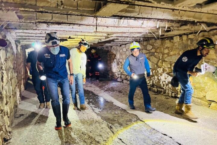 Da seguimiento Angel Torres a trabajos de embovedado del arroyo Santa Ana en Tuxtla