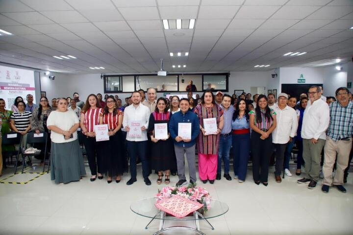 Juan Carlos Moreno Guillén participa en la presentación de la Memoria del Proceso Electoral Extraordinario Pantelhó 2025