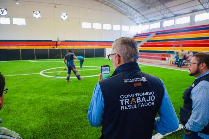 Visita Angel Torres sede del Mundialito Inter Prepas 2026