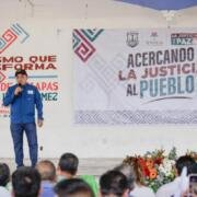 Desde el Soconusco, Juan Carlos Moreno Guillén rompe con los esquemas y acerca la justicia al pueblo