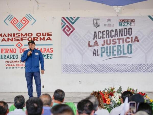 Desde el Soconusco, Juan Carlos Moreno Guillén rompe con los esquemas y acerca la justicia al pueblo