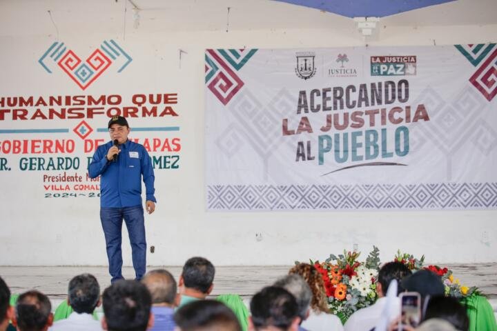 Desde el Soconusco, Juan Carlos Moreno Guillén rompe con los esquemas y acerca la justicia al pueblo