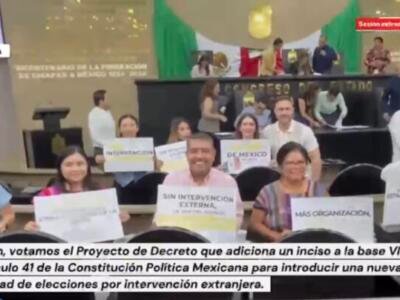Javier Jiménez respalda elección judicial en 2028