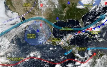 SMN alerta por lluvias intensas, fuertes vientos y calor extremo durante el fin de semana
