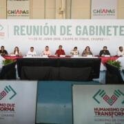 Convoca Eduardo Ramírez a fortalecer la atención integral en 12 municipios prioritarios de Chiapas