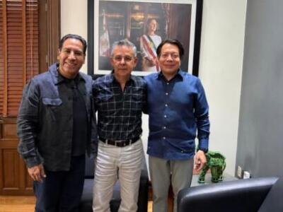 Eduardo Ramírez participa en mesa tripartita para fortalecer la educación y atender al magisterio chiapaneco